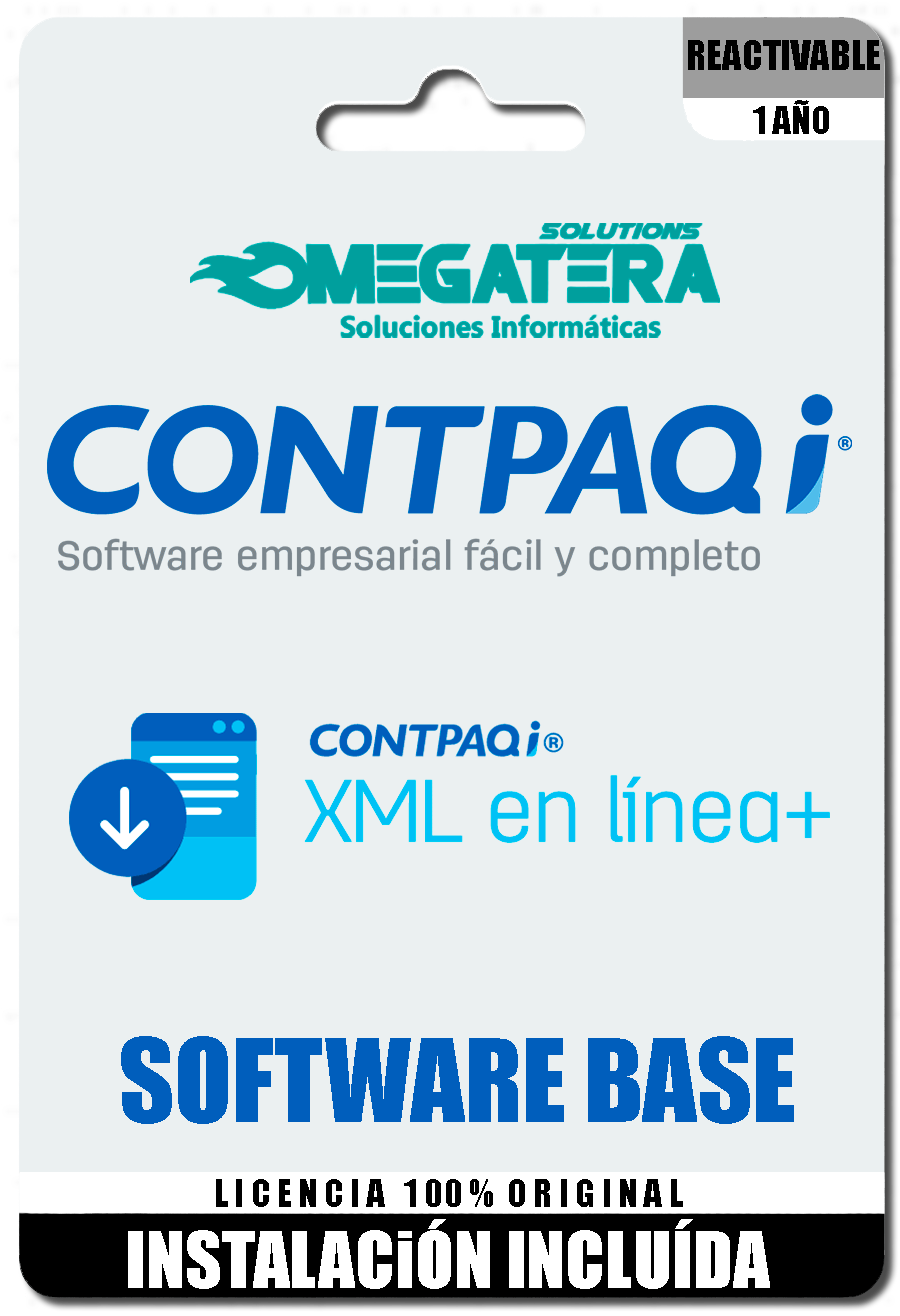 CONTPAQi MULTIEMPRESA - SOFTWARE BASE - REACTIVABLE CONTPAQi MULTIEMPRESA - SOFTWARE BASE - REACTIVABLE